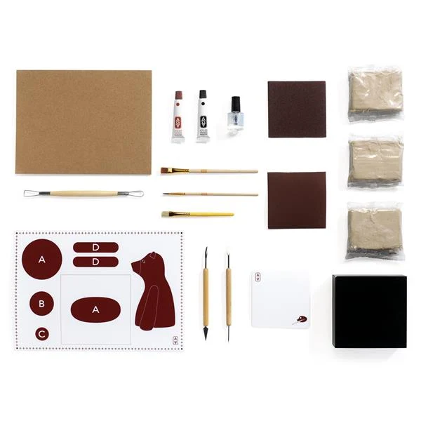 Atelier 84, modelage - Ours
