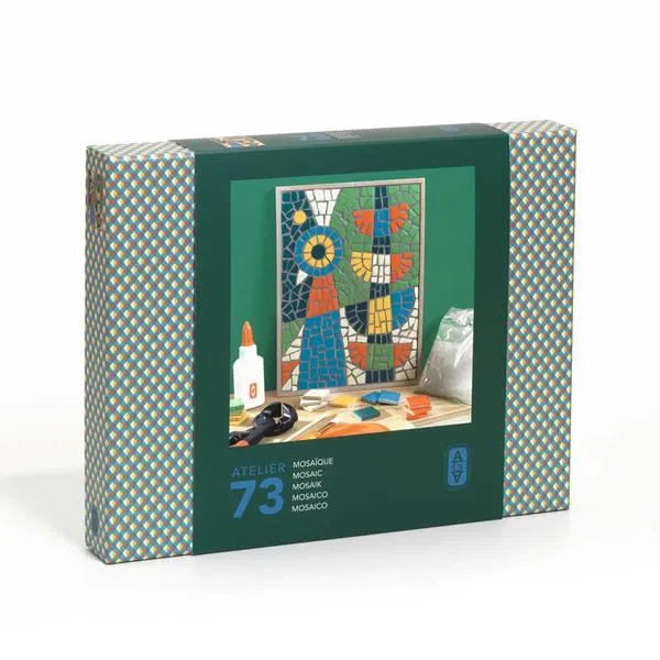 Atelier 73, mosaïque - Paon