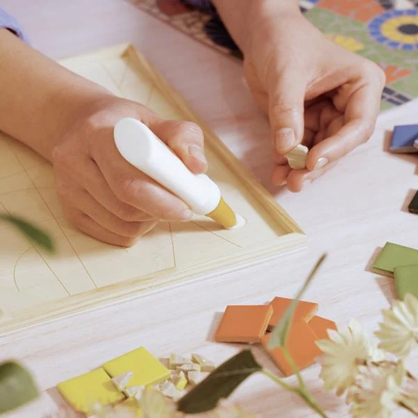Atelier 73, mosaïque - Paon