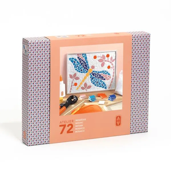 Atelier 72, mosaïque - Libellule