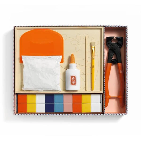 Atelier 72, mosaïque - Libellule