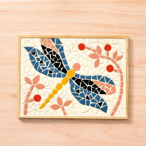 Atelier 72, mosaïque - Libellule