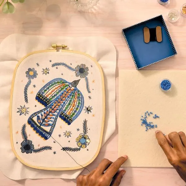 Atelier 59, perlage - Oiseau