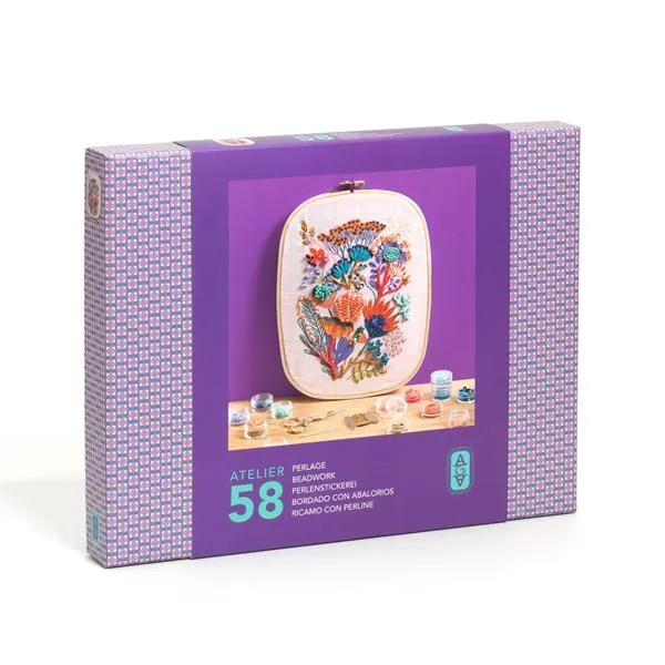Atelier 58, perlage - Lagon