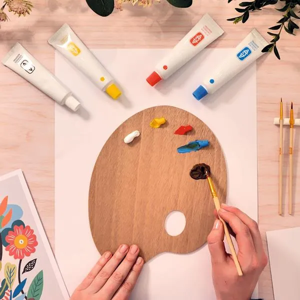 Atelier 23, mélange de couleurs - Champs