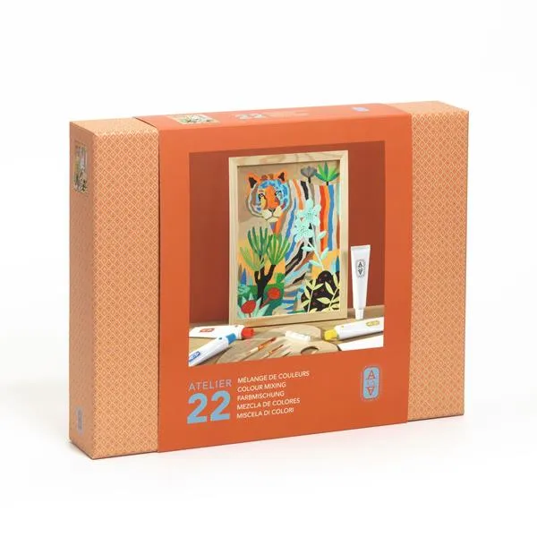 Atelier 22, mélange de couleurs - Sauvage
