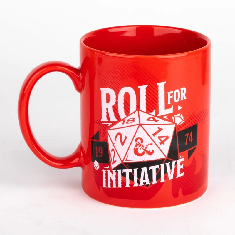 Dungeons & Dragons - Mug Roll for initiative 320 mL