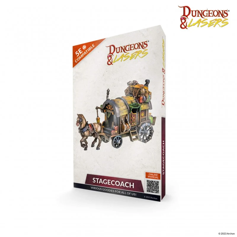Dungeons & Lasers - Décors - Stagecoach / Diligence