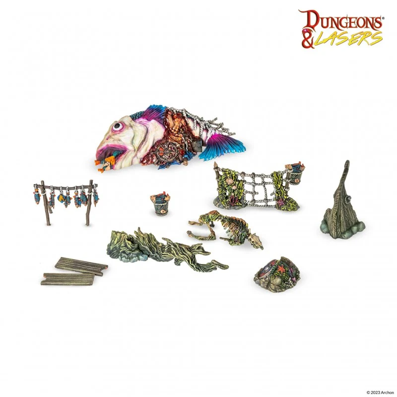 Dungeons & Lasers - Décors - Swamps of doom