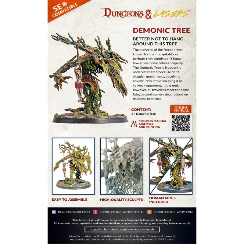 Dungeons & Lasers - Figurine - Demonic Tree