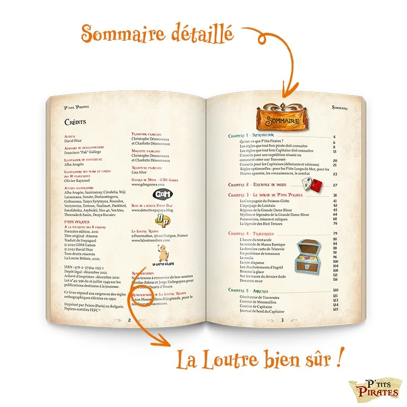 P'TITS PIRATES - Livre de base