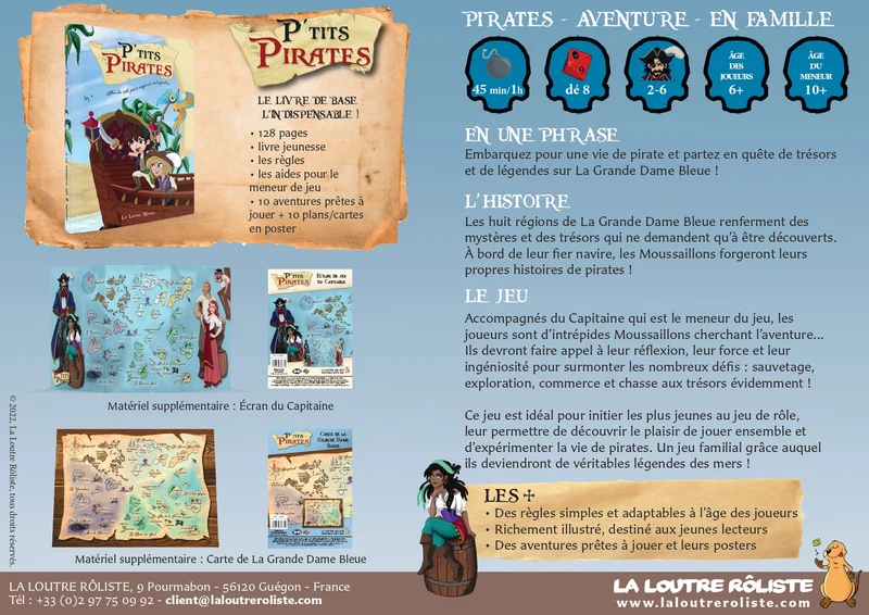 P'TITS PIRATES - Livre de base