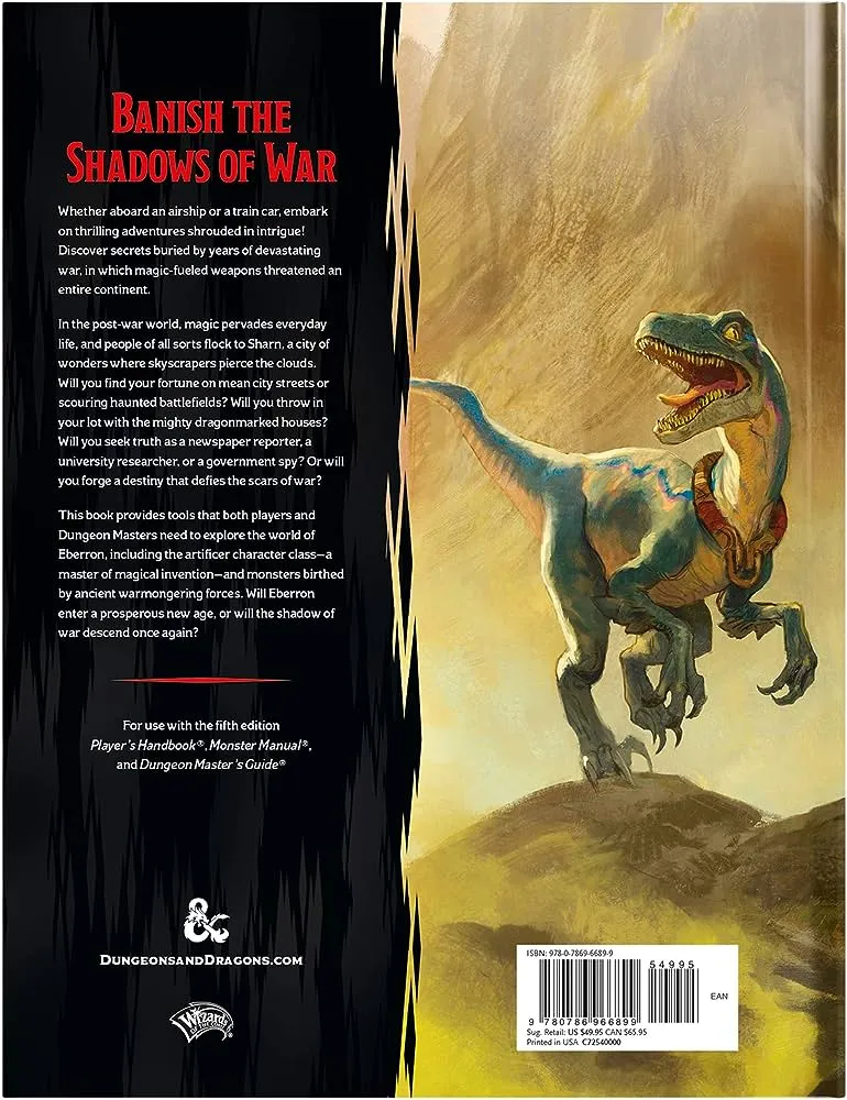 DUNGEONS & DRAGONS - Eberron : Rising from the last war