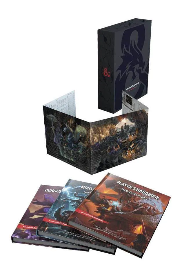 Dungeons & Dragons - Core Rulebooks Gift Set en français