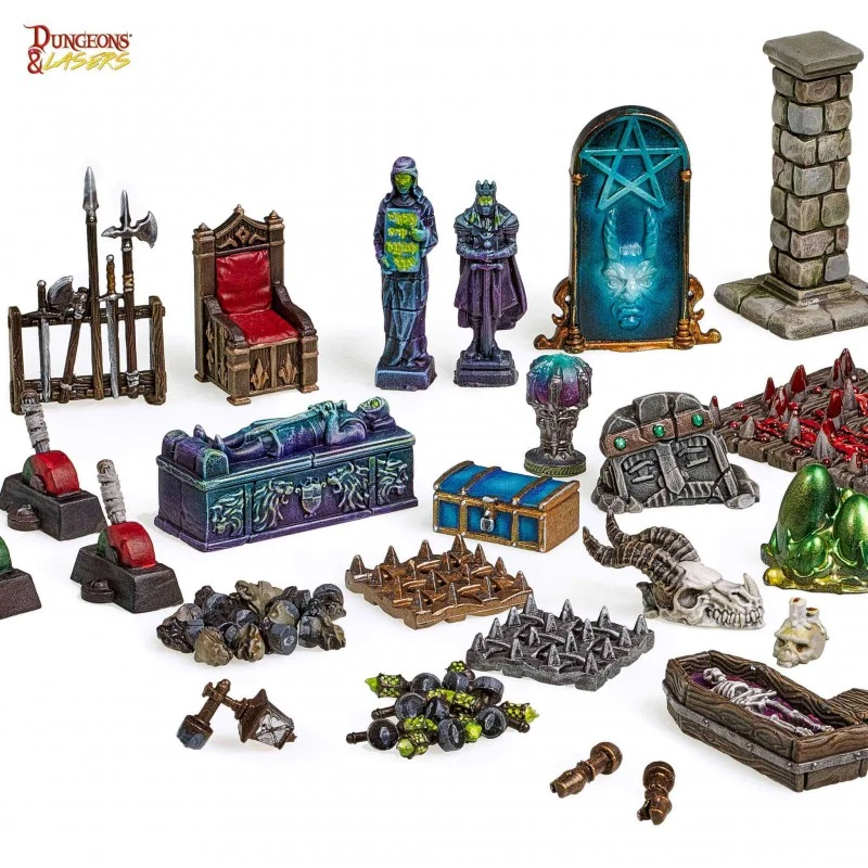 Dungeons & Lasers - Décors - Eléments de customisation fantastiques
