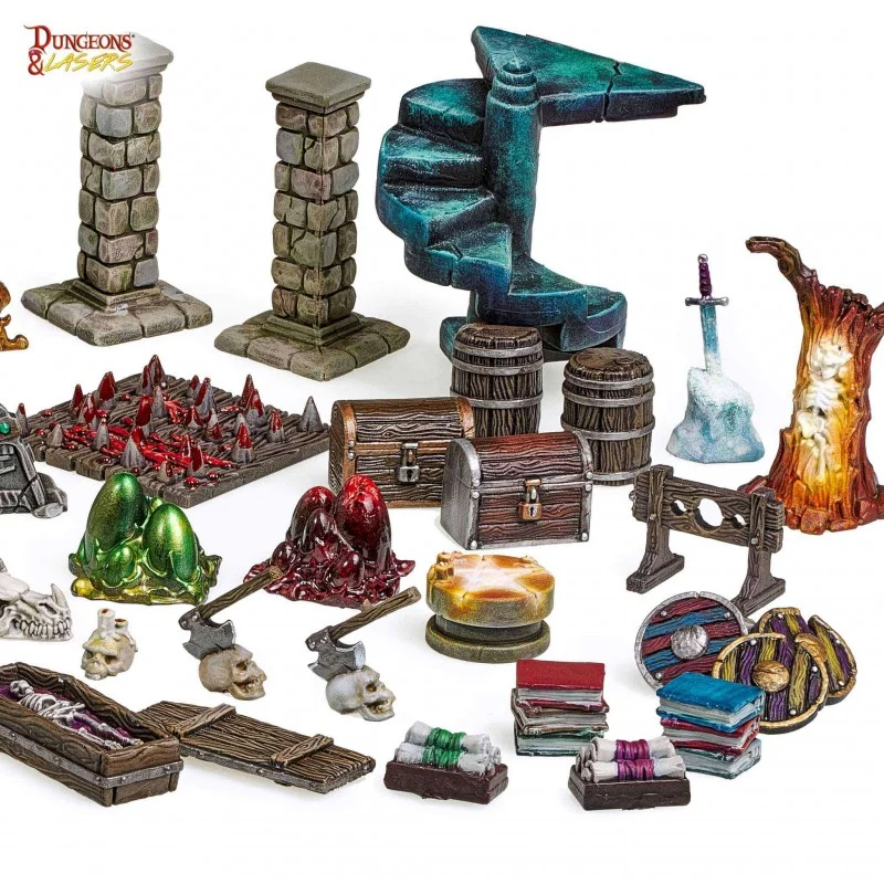 Dungeons & Lasers - Décors - Eléments de customisation fantastiques