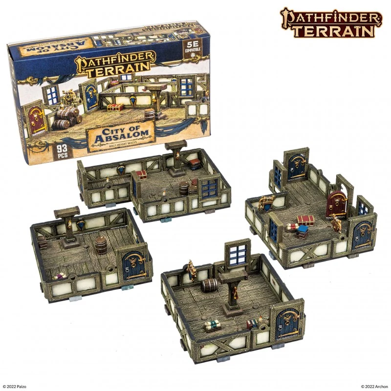 Dungeons & Lasers - Décors - Pathfinder Terrain : CITY OF ABSALOM