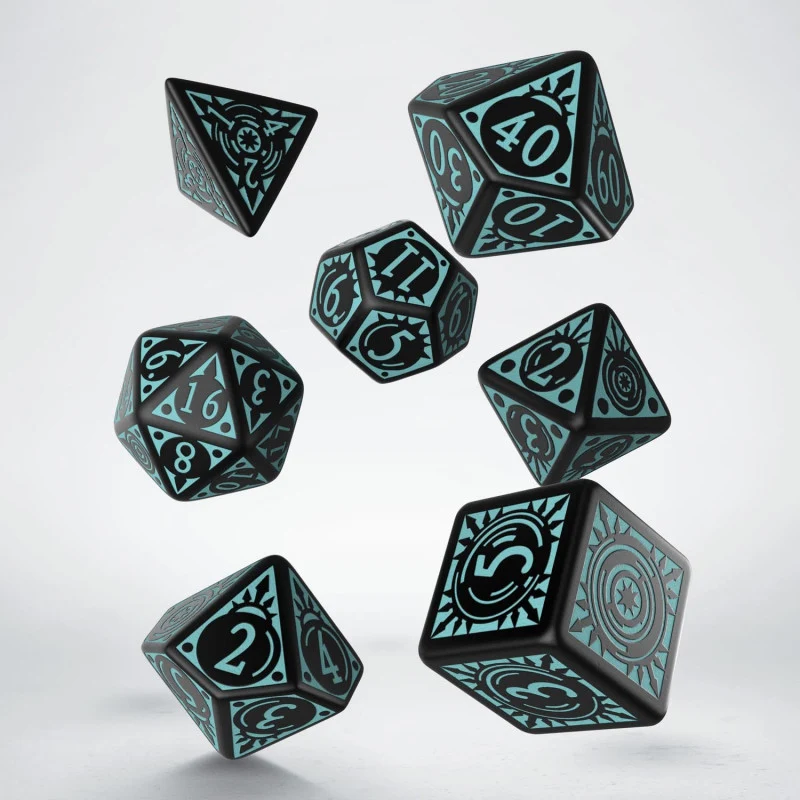 Set de dés Pathfinder - Iron gods