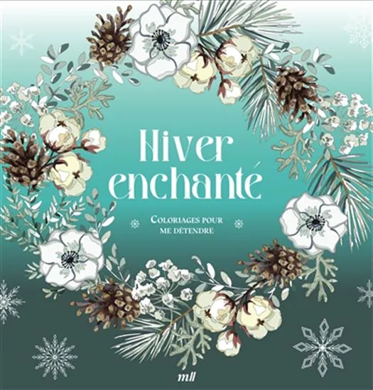 Hiver enchanté Coloriage pour me détendre