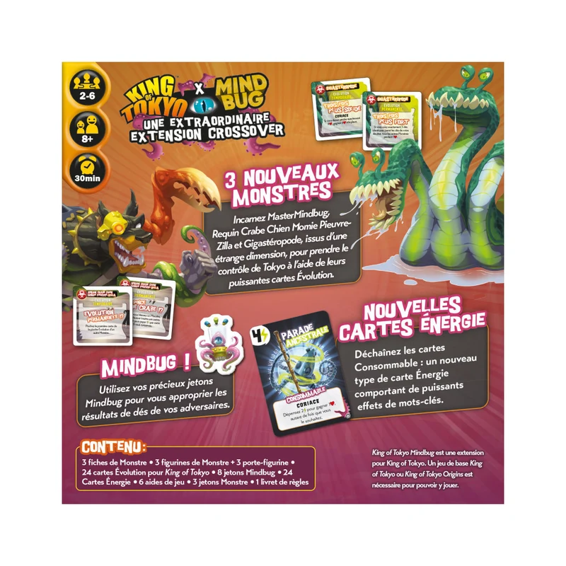 King of Tokyo - Ext. Mindbug (FR)