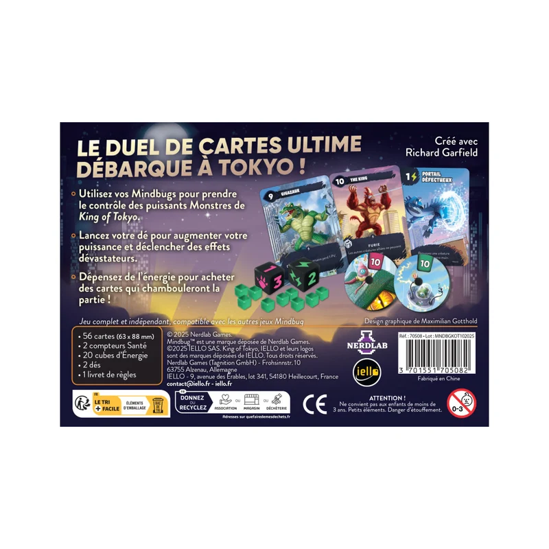 Mindbug : King of Tokyo (FR)