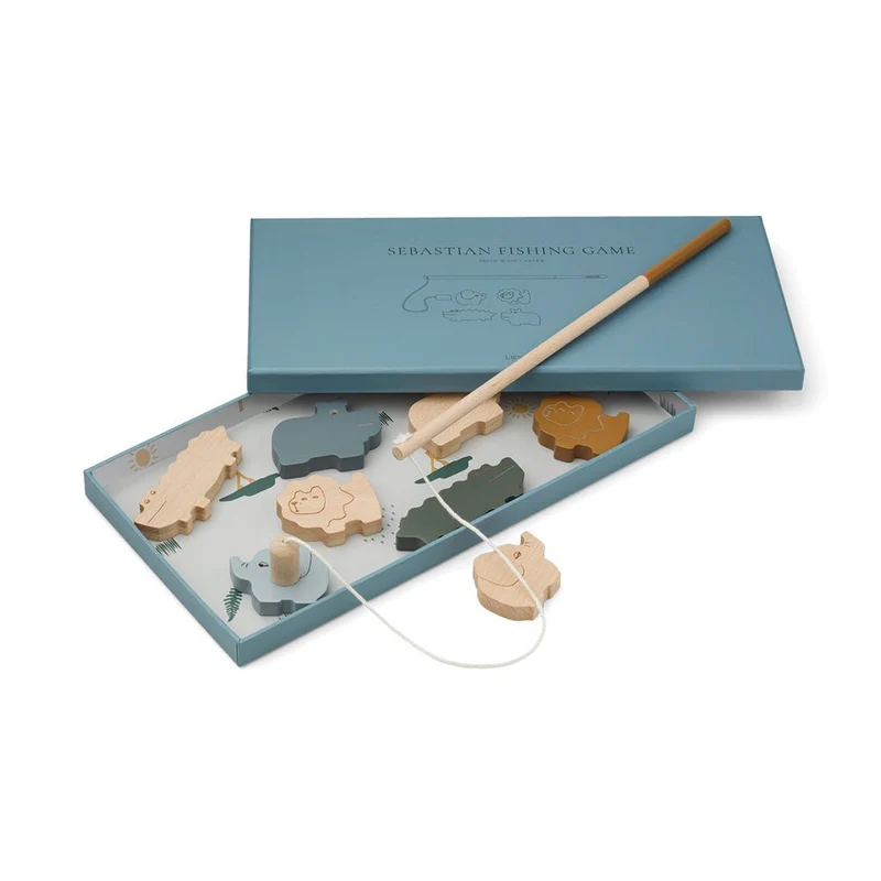 Jeu De Pêche En Bois Sebastian