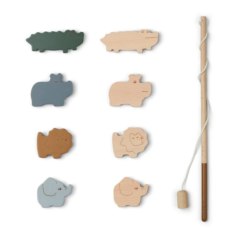 Jeu De Pêche En Bois Sebastian