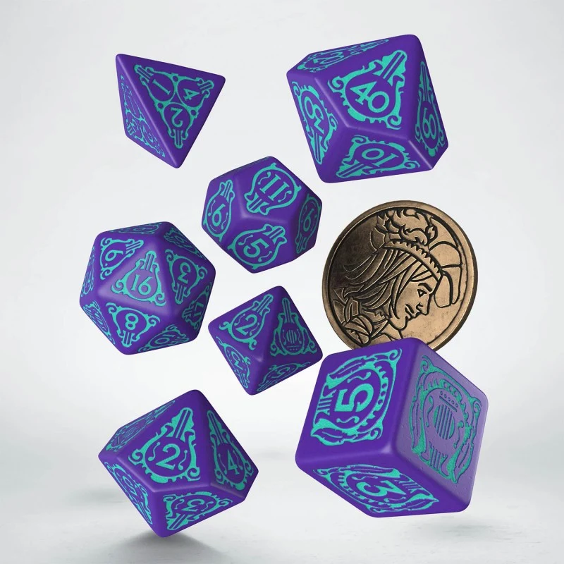 Set de dés The Witcher - Jaskier, un demi-siècle de poésie