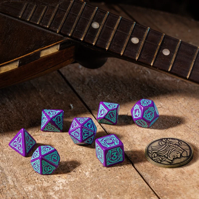Set de dés The Witcher - Jaskier, un demi-siècle de poésie