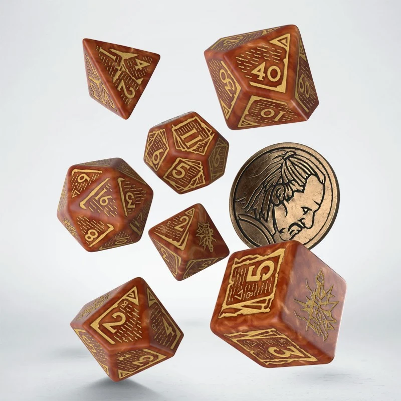 Set de dés The Witcher - Vesemir, sage sorceleur