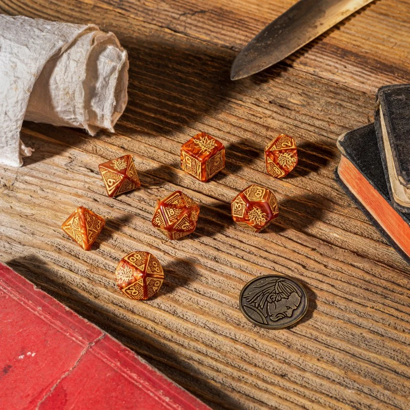 Set de dés The Witcher - Vesemir, sage sorceleur