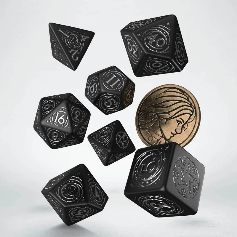 Set de dés The Witcher - Yennefer, l'étoile d'obsidienne