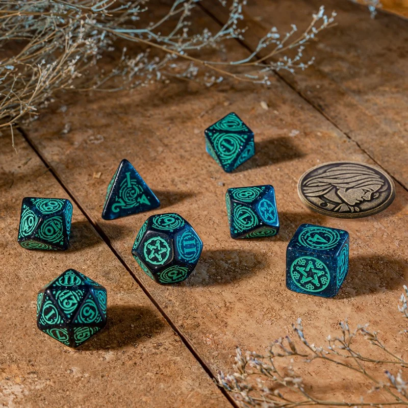 Set de dés The Witcher - Yennefer, la sorcière suprème