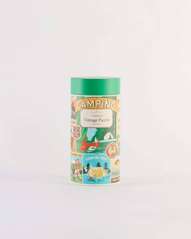 Cavallini Paper & Co. - Puzzle Camping