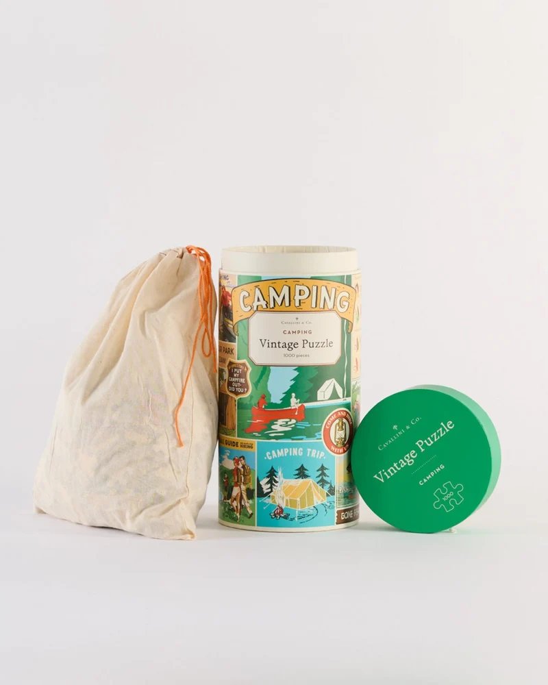 Cavallini Paper & Co. - Puzzle Camping
