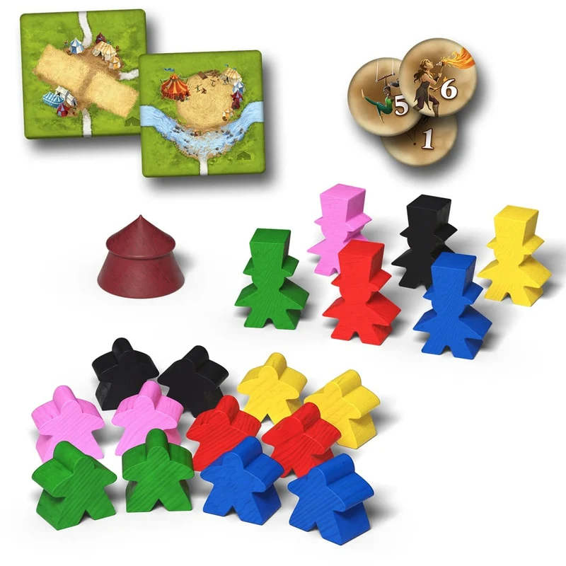 Carcassonne: Ext 10: Cirque & Artistes - Version 2025 (FR)