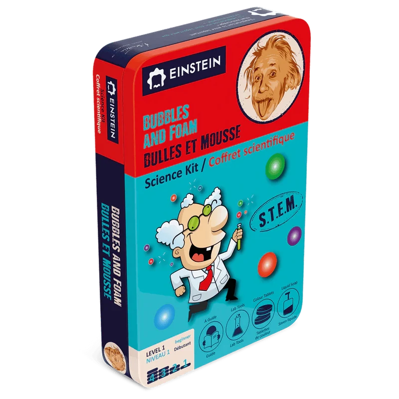 Coffret Scientifique Einstein - Bulles et mousse (ML)