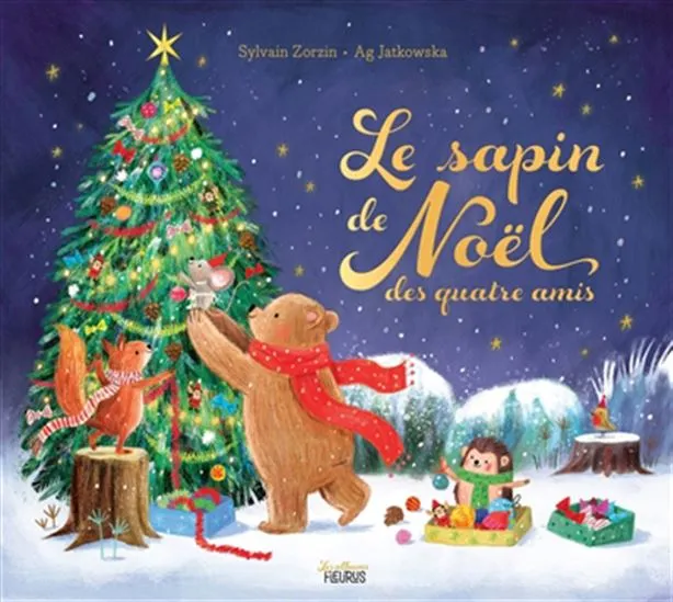 Le Sapin de Noël des quatres amis