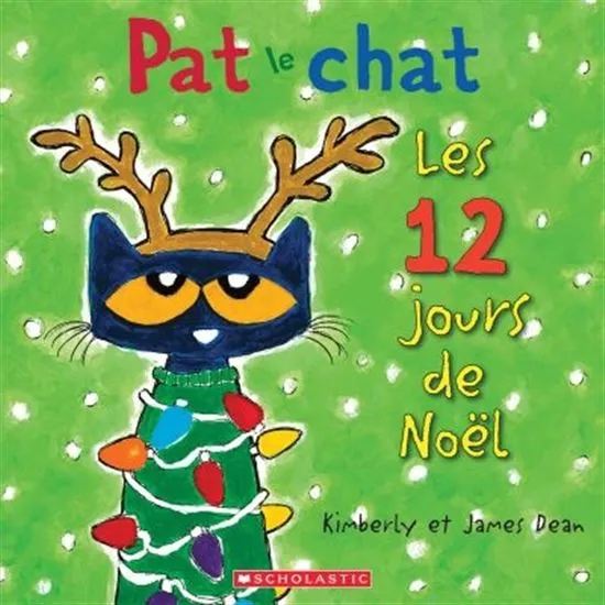 Pat le chat 12 jours de Noël