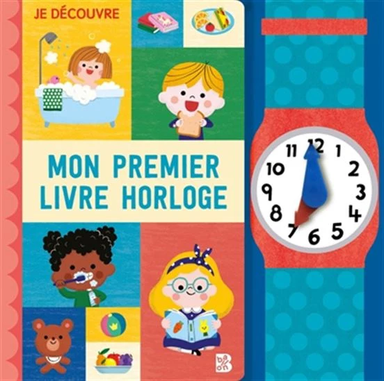 Mon premier livre horloge