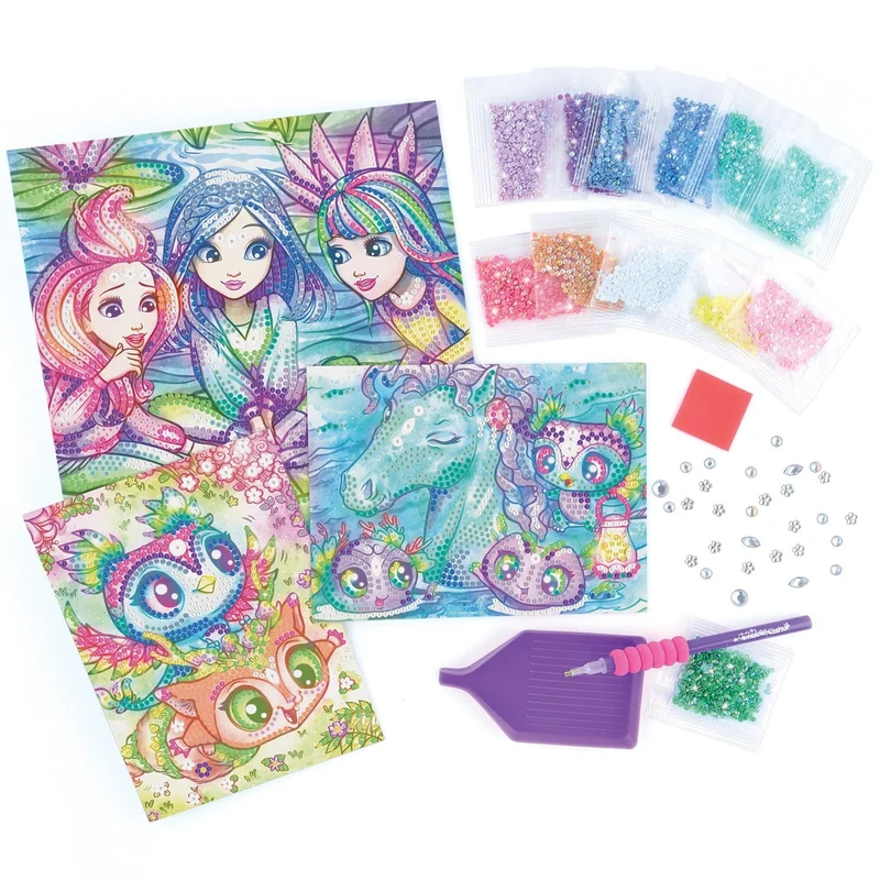 Nebulous Star: Strass par numéros - Arc-en-ciel
