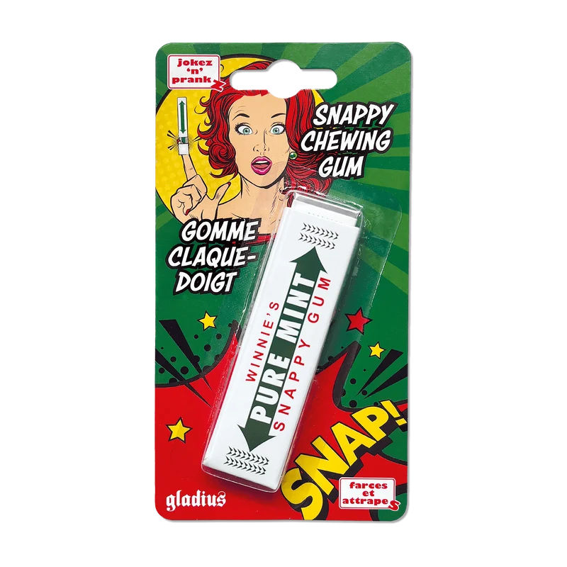 Gomme claque-doigt | Snappy Chewing Gum