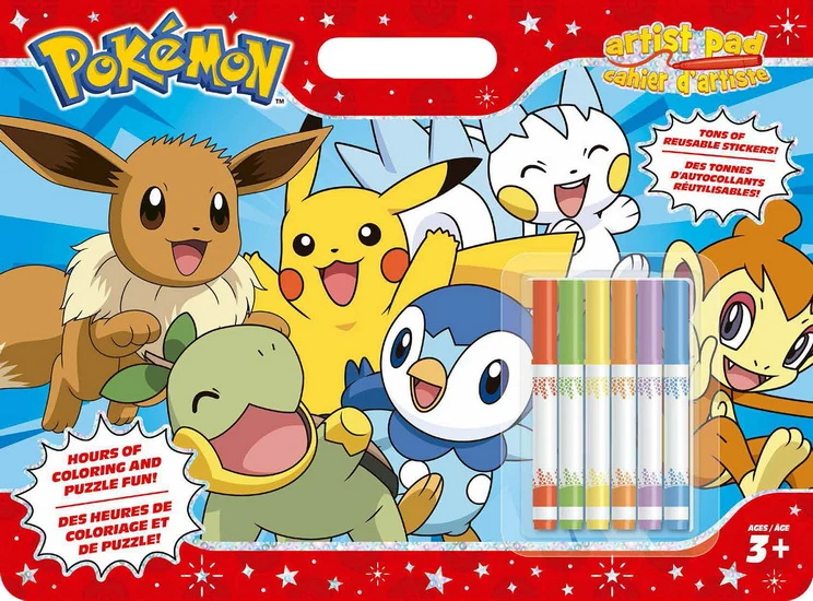 Cahier d'artiste : Pokémon
