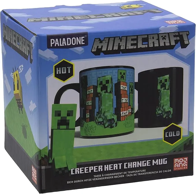 Tasse Minecraft Creeper thermosensible