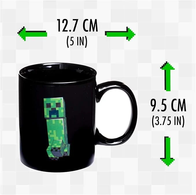 Tasse Minecraft Creeper thermosensible