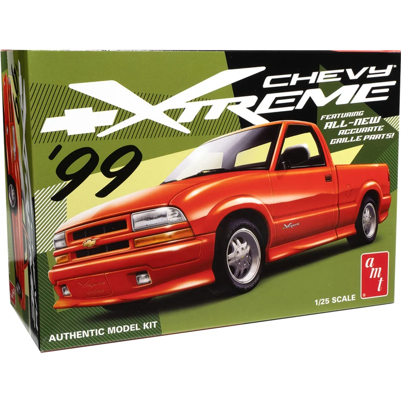 Modèle à coller 99 chevy s-10 xtreme pickup, 1/25