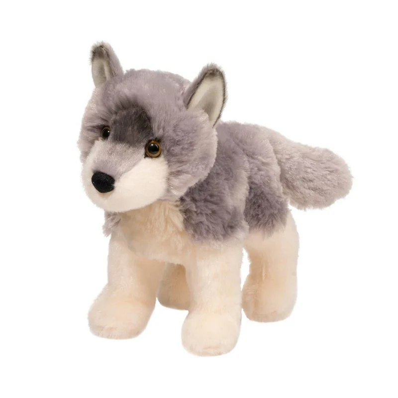 Peluche Ashes le loup, 20cm