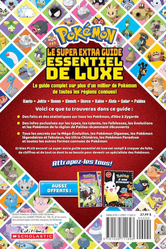 Pokémon : Le super extra guide essentiel de luxe