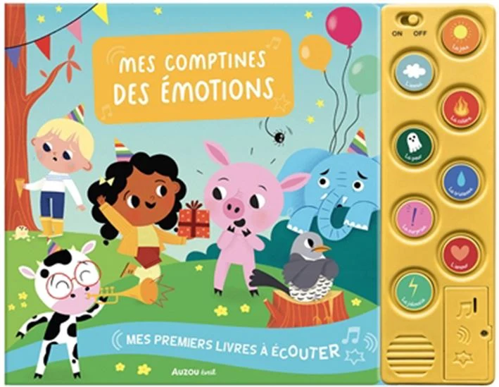 Mes comptines des émotions Livre sonore