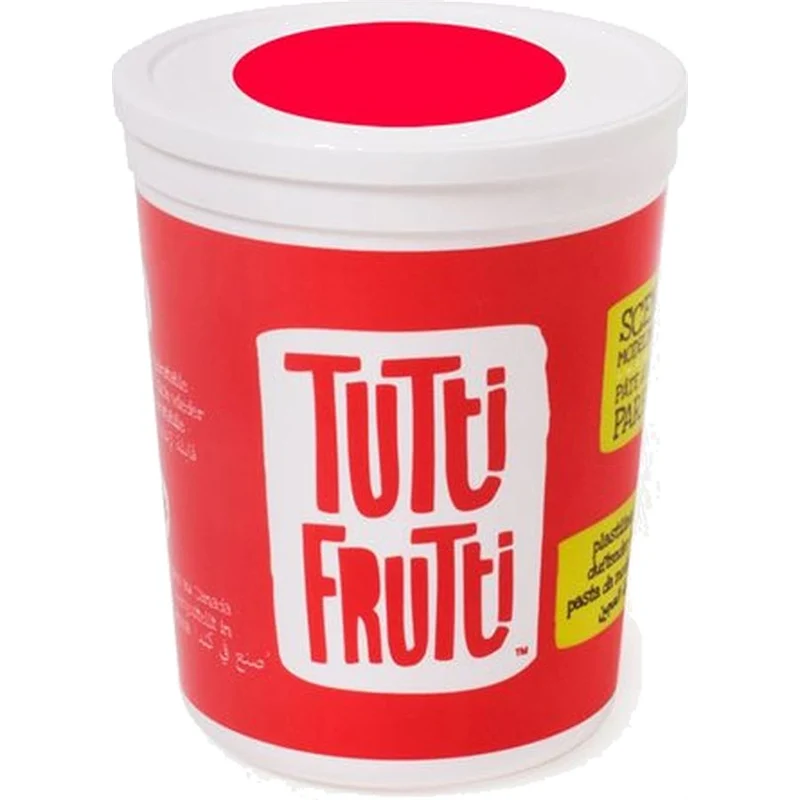 Pâte à modeler Tutti frutti inodore rouge 1Kg